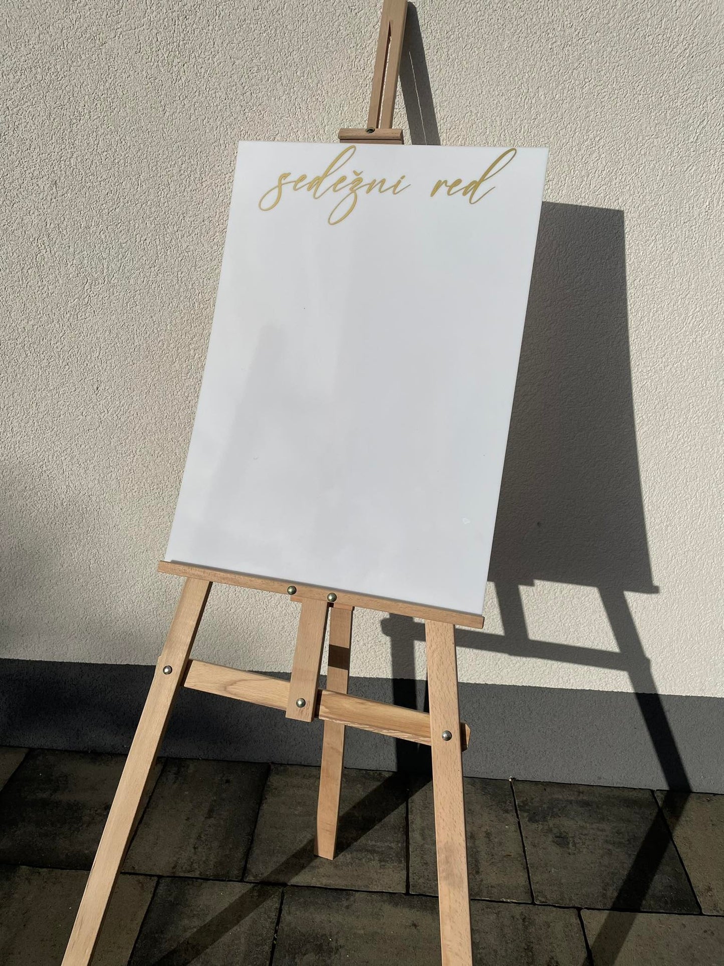 TABLA PLEKSI SEDEŽNI RED
